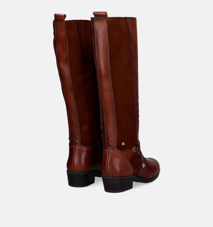 Pikolinos Daroca Bottes longues en Cognac pour femmes (329665)