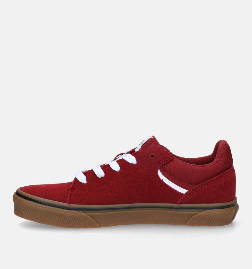 Vans Seldan Rode Skate sneakers voor jongens (327932)