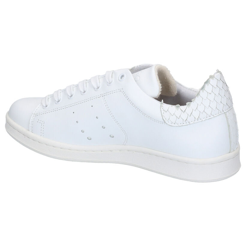 Tango Anna Witte Sneakers in leer (266679)