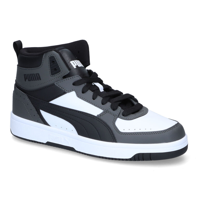 Puma Rebound Joy Baskets en Gris pour hommes (311249) - pour semelles orthopédiques