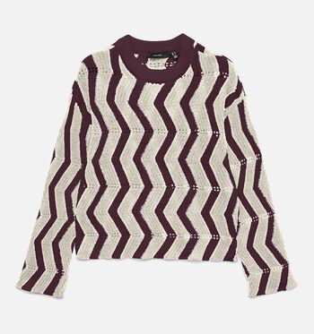 Vero Moda Pulls Beige/Marron/Bleu/Bordeaux