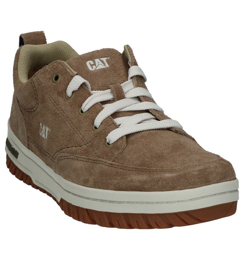 Caterpillar Chaussures basses en Marron en daim (238189)