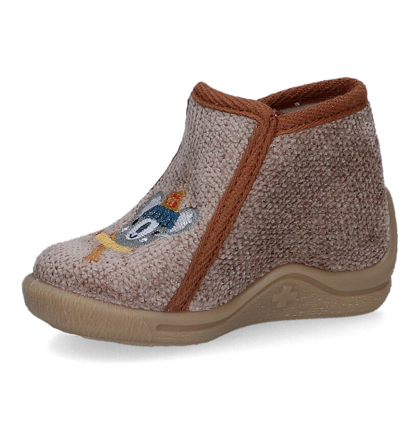 Bellamy Teou Pantofles en Marron pour garçons (316986)