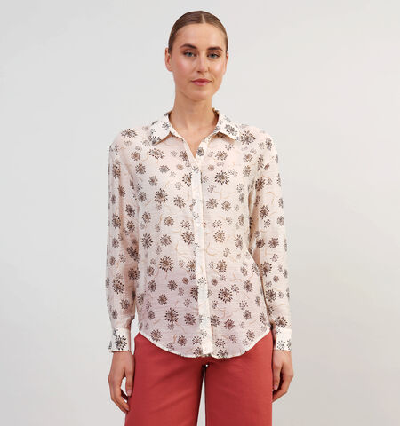 Chemise beige