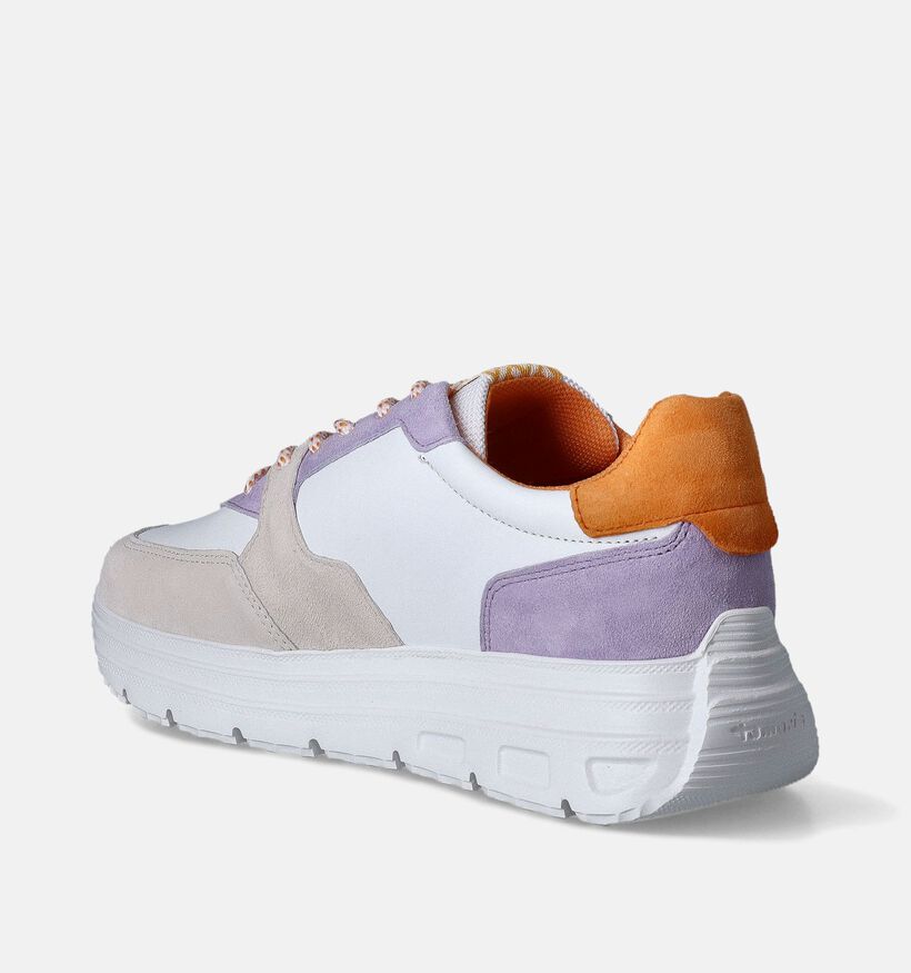 Tamaris Baskets casual en Blanc pour femmes (351569) - pour semelles orthopédiques