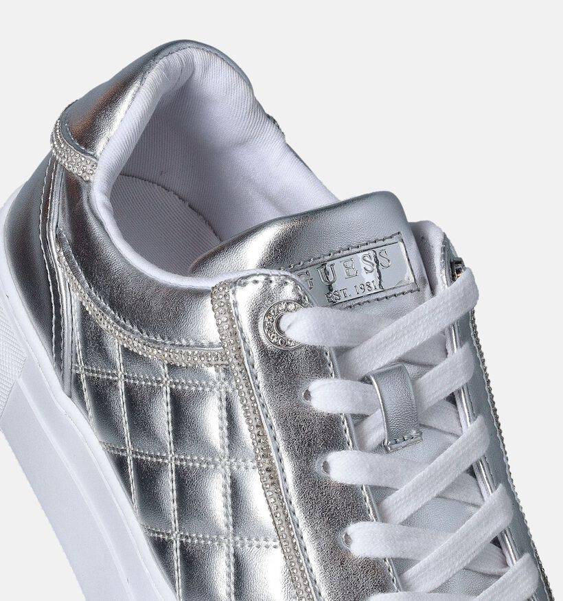 Guess Gratea Zilveren Veterschoenen voor dames (350428) - geschikt voor steunzolen