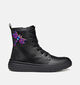 Geox Phaolae Chaussures hautes en Noir pour filles (361905) - pour semelles orthopédiques
