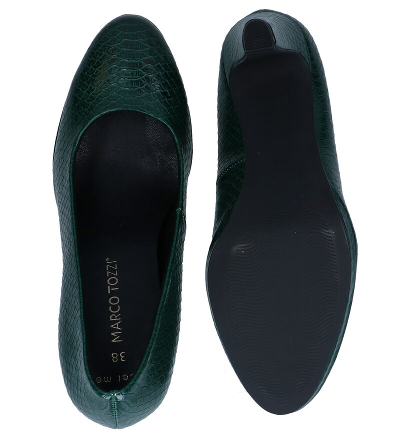 Marco Tozzi Escarpins classique en Noir en simili cuir (277609)