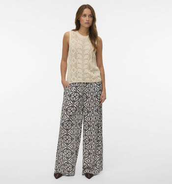 Vero Moda Broeken Zwart