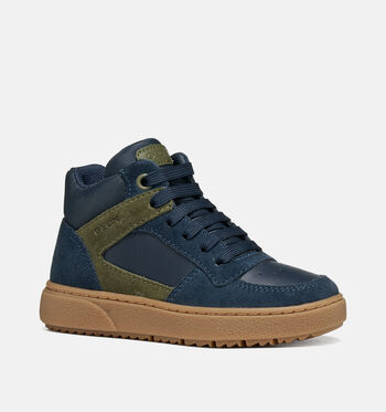 Geox Respira High Boots Bleu