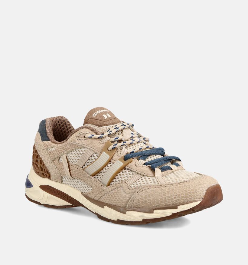 Coolway 2003 Baskets en Beige pour femmes (379811) - pour semelles orthop&eacute;diques