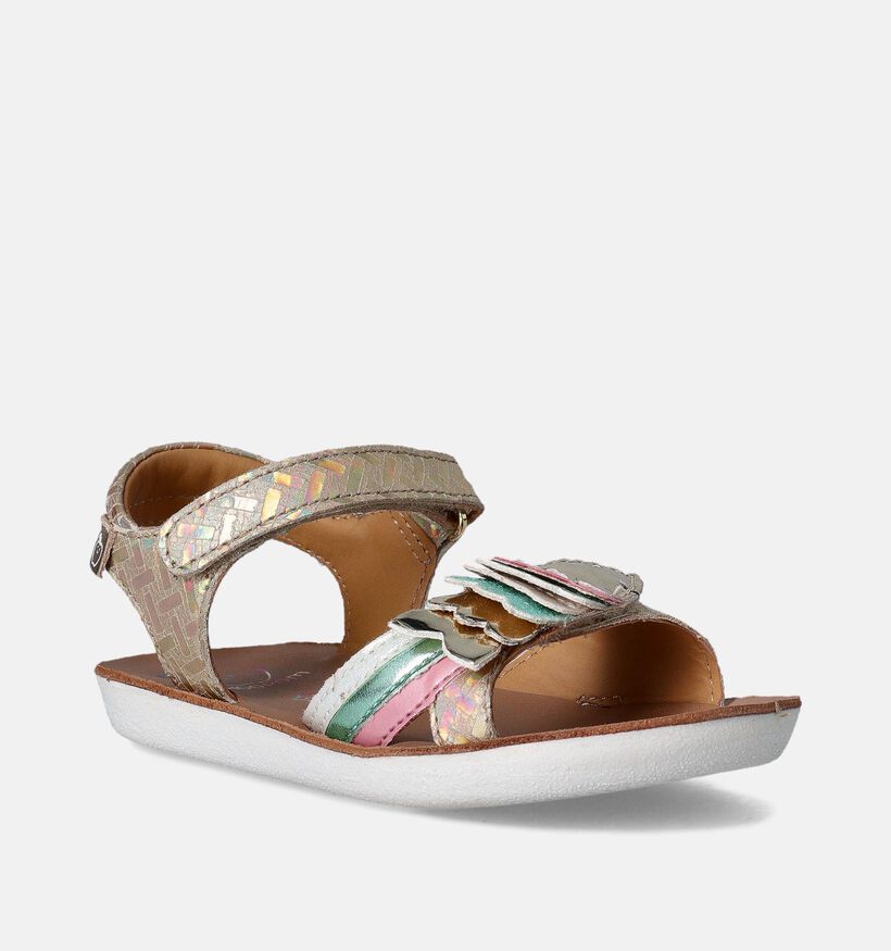 Shoo Pom Goa Bubulle Gouden Sandalen voor meisjes (356789)