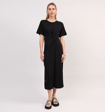 Minus Kleedjes Zwart