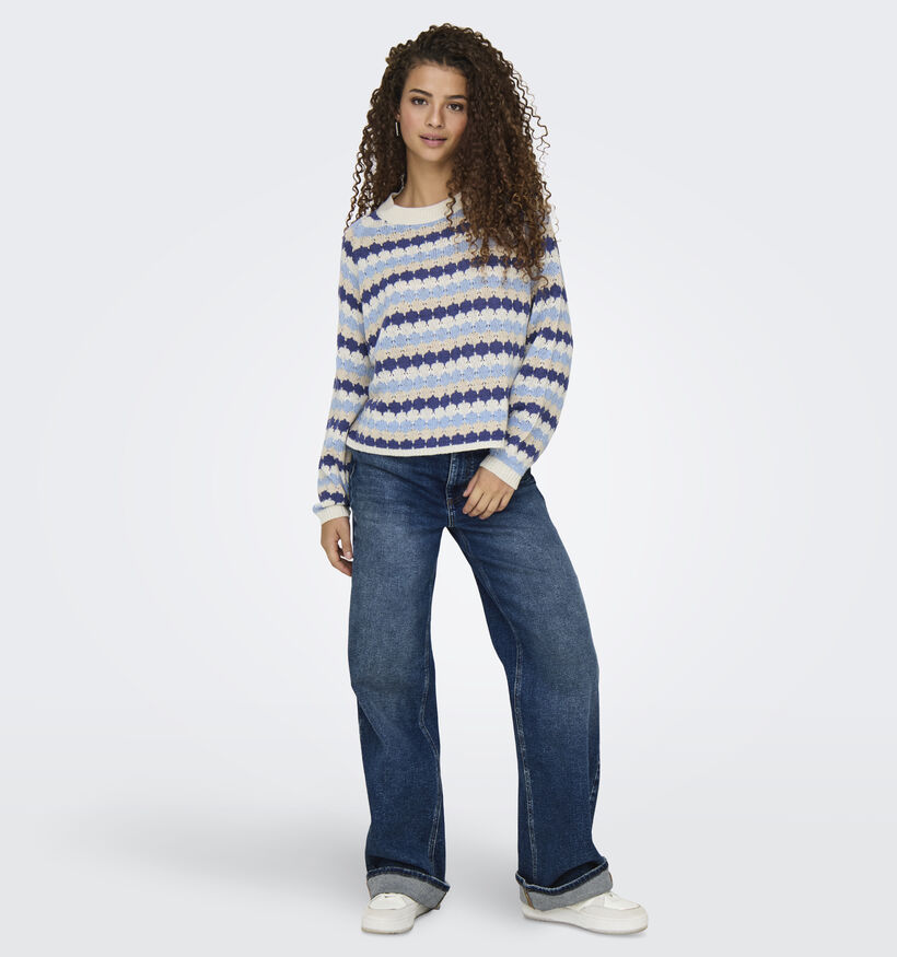 JDY Sun Blauwe Gebreide trui voor dames (351395)