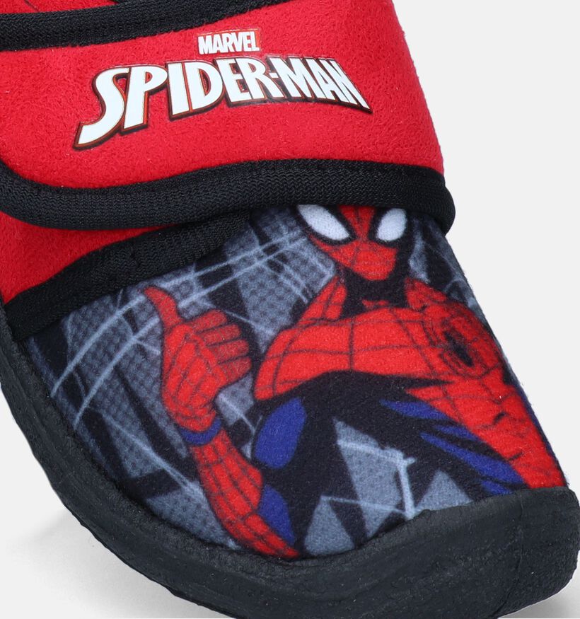 Spiderman Pantoufles fermées en Rouge pour garçons (339968)