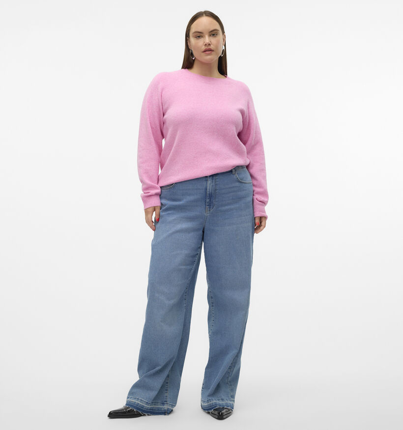 Vero Moda Curve Doffy Roze Trui voor dames (362594)