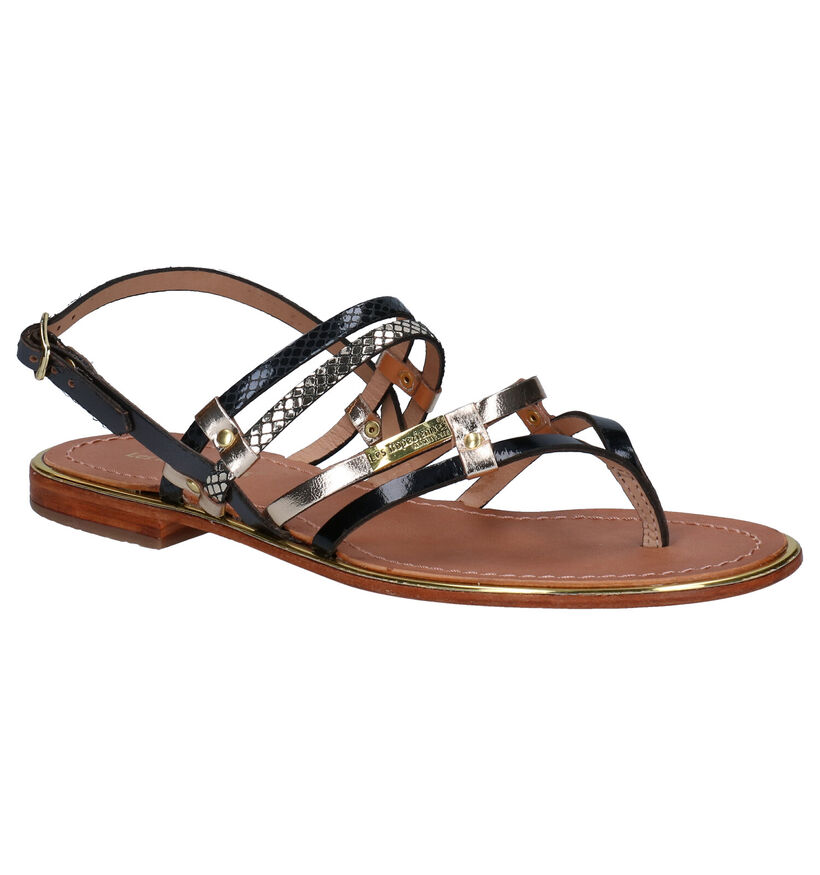 Les Tropeziennes Cumin Zwarte Sandalen in leer (274929)