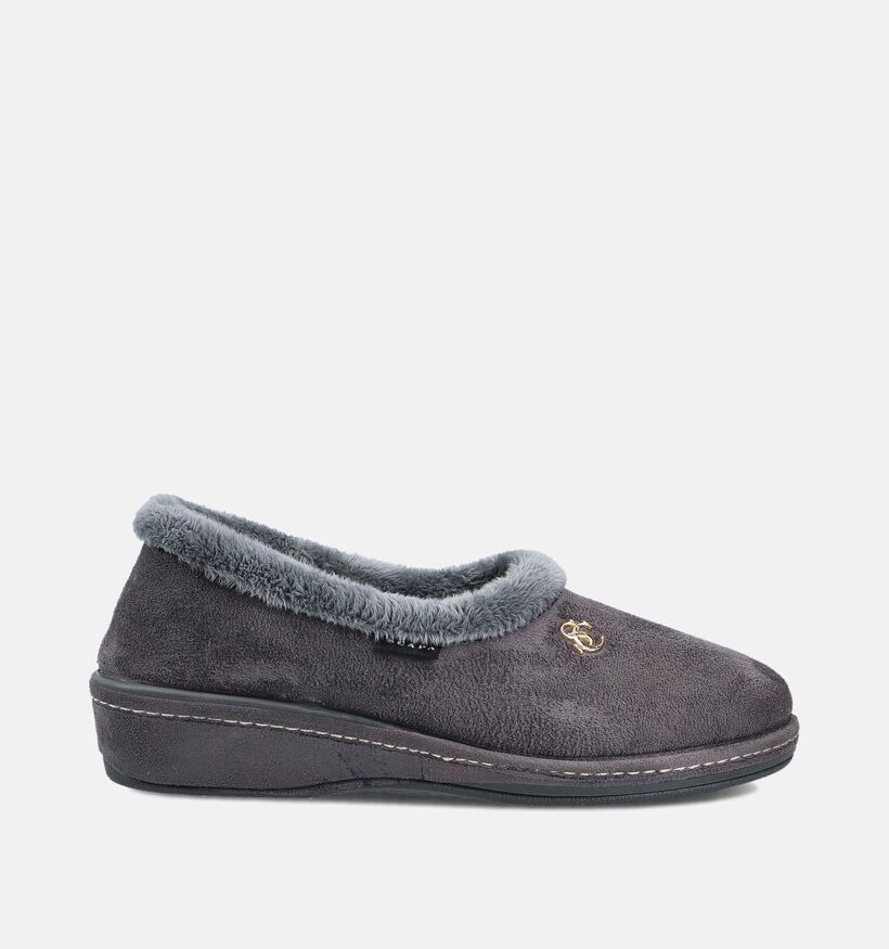 Scapa Pantoufles fermées en Noir pour femmes (364040)