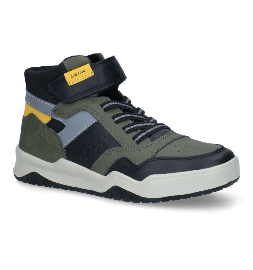 Geox Perth Bruine Sneakers in kunstleer (312565)