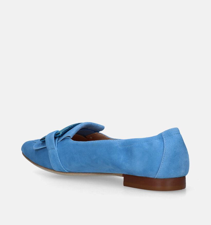 Regarde Le Ciel Jeanine-02 Blauwe Loafers voor dames (341238)