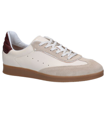 Veterschoenen beige