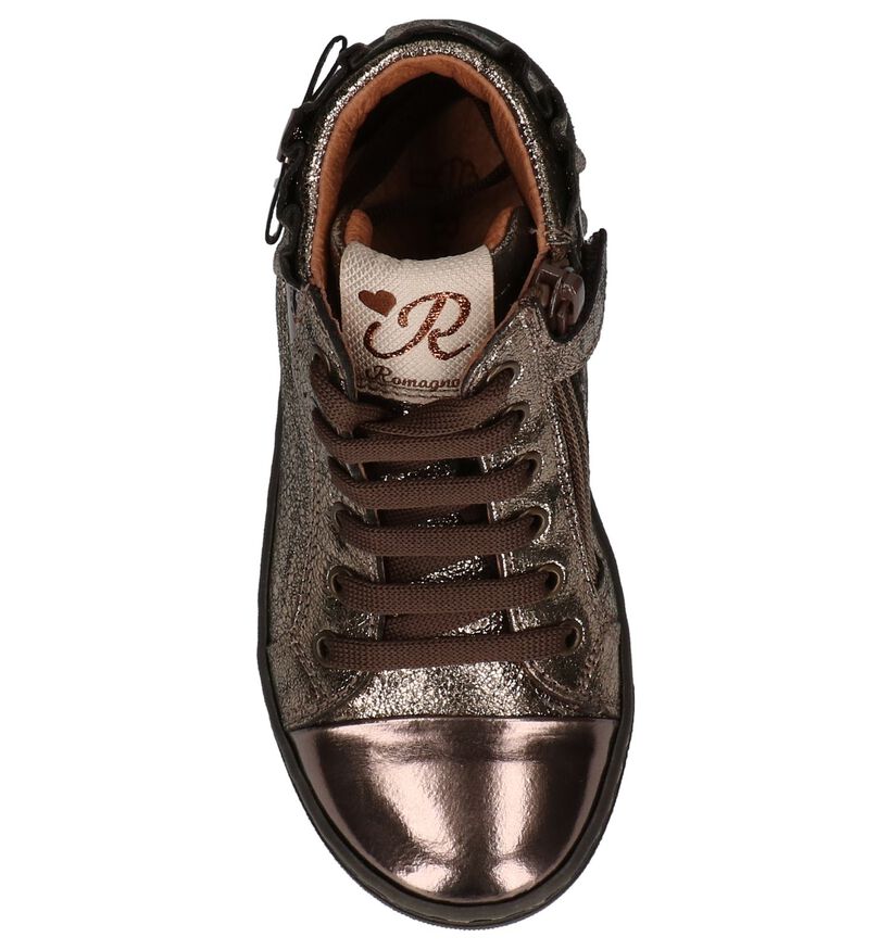 Romagnoli Chaussures hautes en Bronze en cuir (204009)