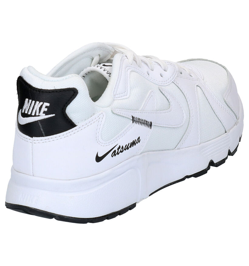 Nike Atsuma Zwarte Sneakers in stof (265914)