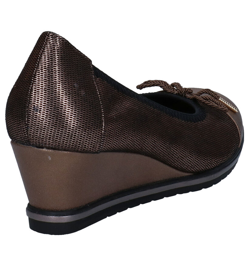 Tamaris TOUCH it Bronzen Pumps in kunstleer (280733)