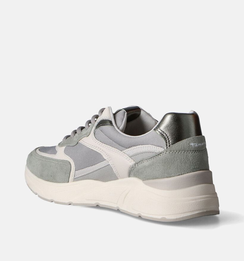 Tamaris Baskets casual en Vert pour femmes (351579) - pour semelles orthopédiques