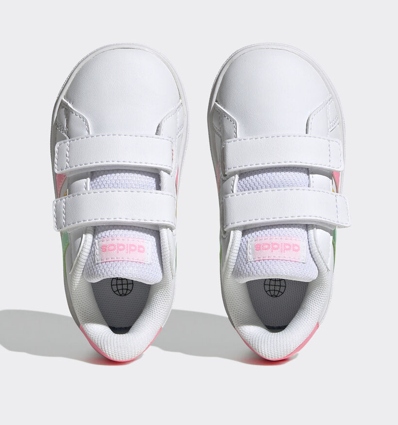 adidas Grand Court 2.0 Witte Sneakers voor meisjes (359668) - geschikt voor steunzolen
