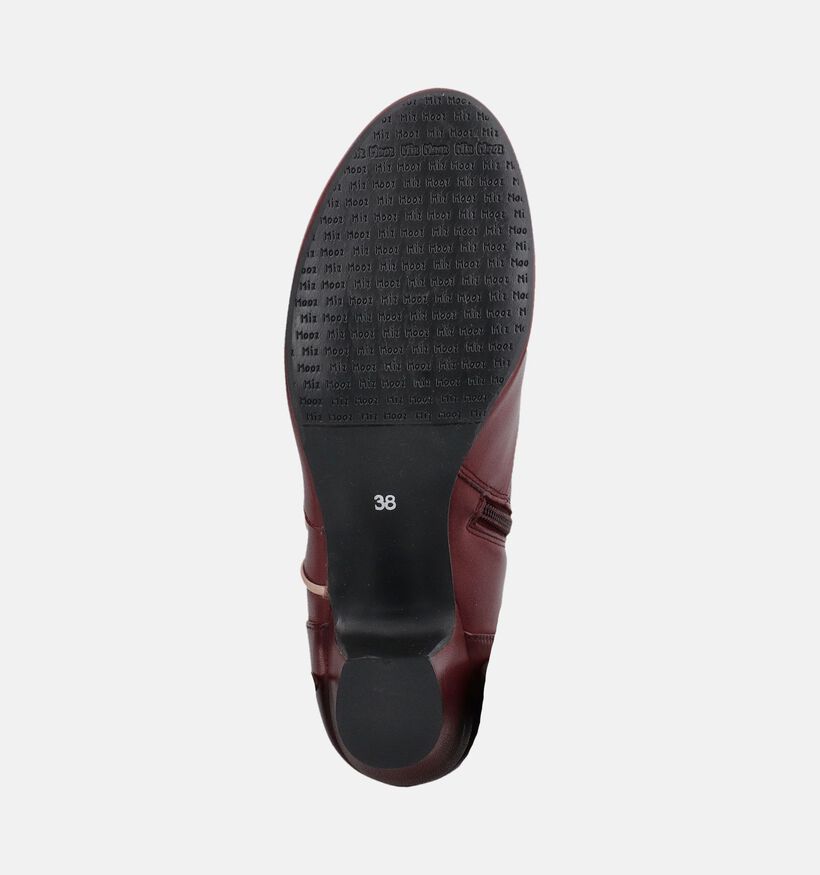 Miz Mooz Ferry Bordeaux Enkellaarzen met Hak voor dames (381359)