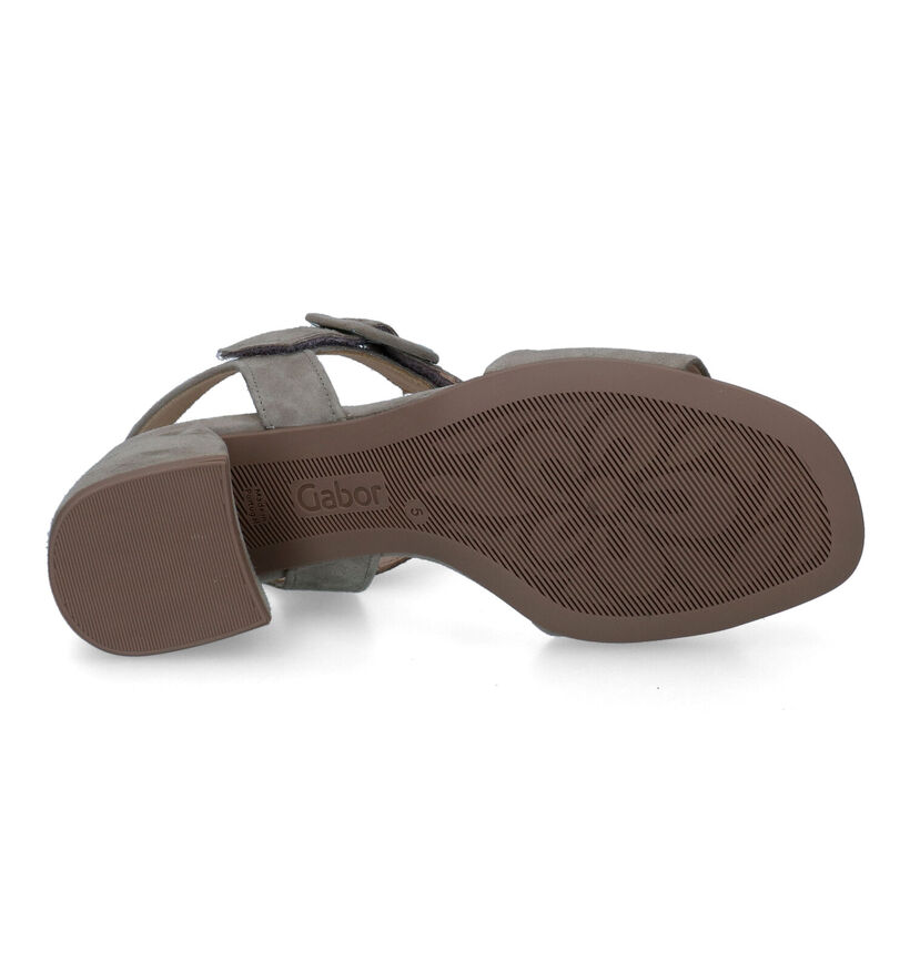 Gabor Best Fitting Kaki Sandalen voor dames (306206)