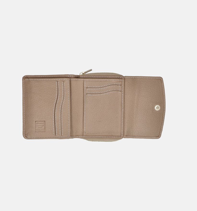 Crinkles Taupe Portemonnee voor dames (358113)