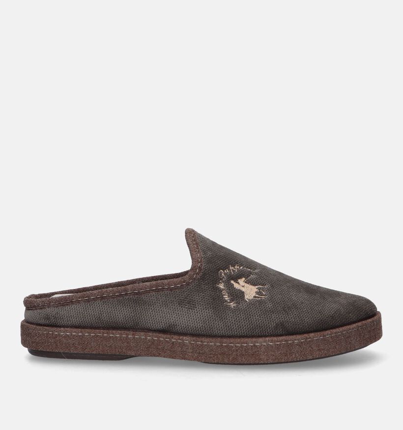 Hush Puppies Delis Taupe Pantoffels voor heren (330017)