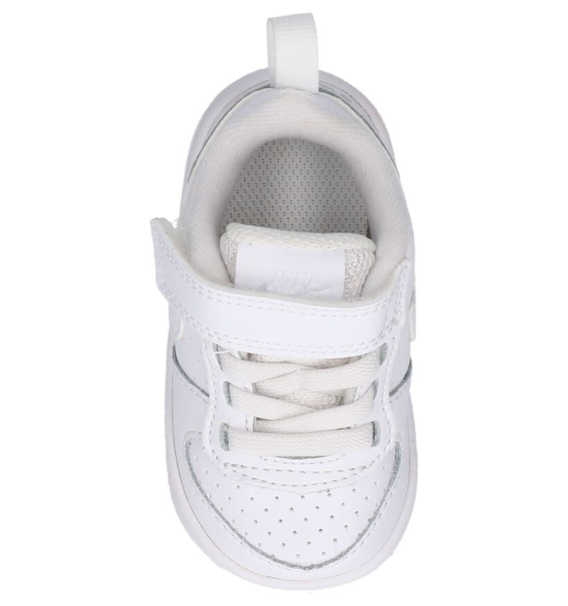Witte Nike Borough Low Babysneakertjes, , pdp