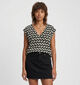 Vero Moda Tikka Zwarte T-shirt voor dames (374961)