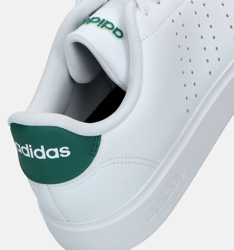 adidas Advantage 2.0 Baskets en Blanc pour hommes, garçons (343233)