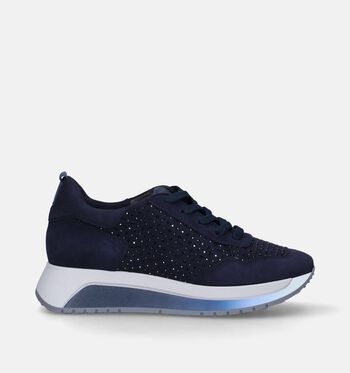 Baskets bleu
