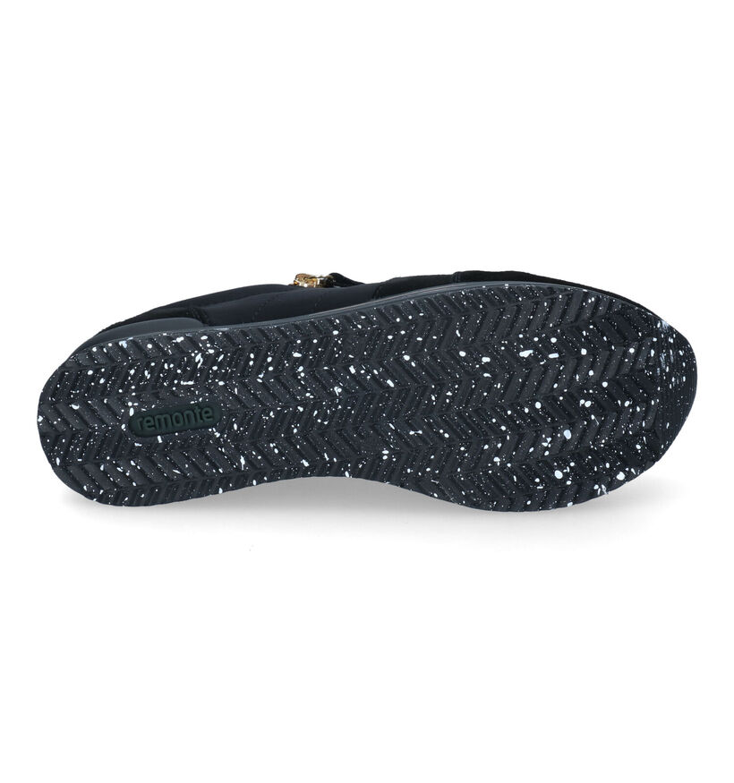 Remonte Zwarte sneakers in nubuck (312329)