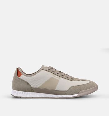 BOSS Chaussures plates Beige/Gris