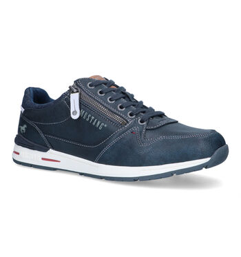 Veterschoenen blauw