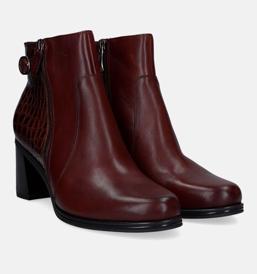 Tamaris Cognac Enkellaarzen met hak voor dames (330551)