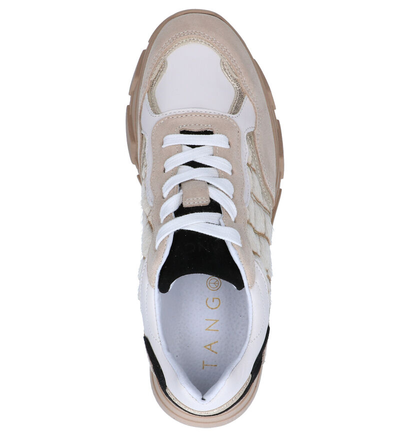 Tango Chaussures à lacets en Beige en cuir (263987)