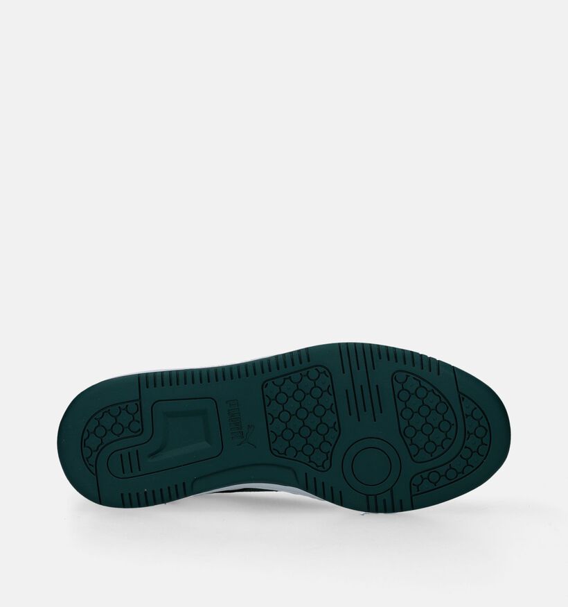 Puma Rebound v6 Baskets en Noir pour filles, garçons (342863)