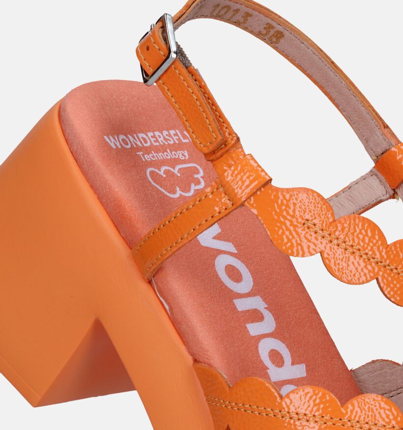 Wonders Oranje Sandalen voor dames (341145)