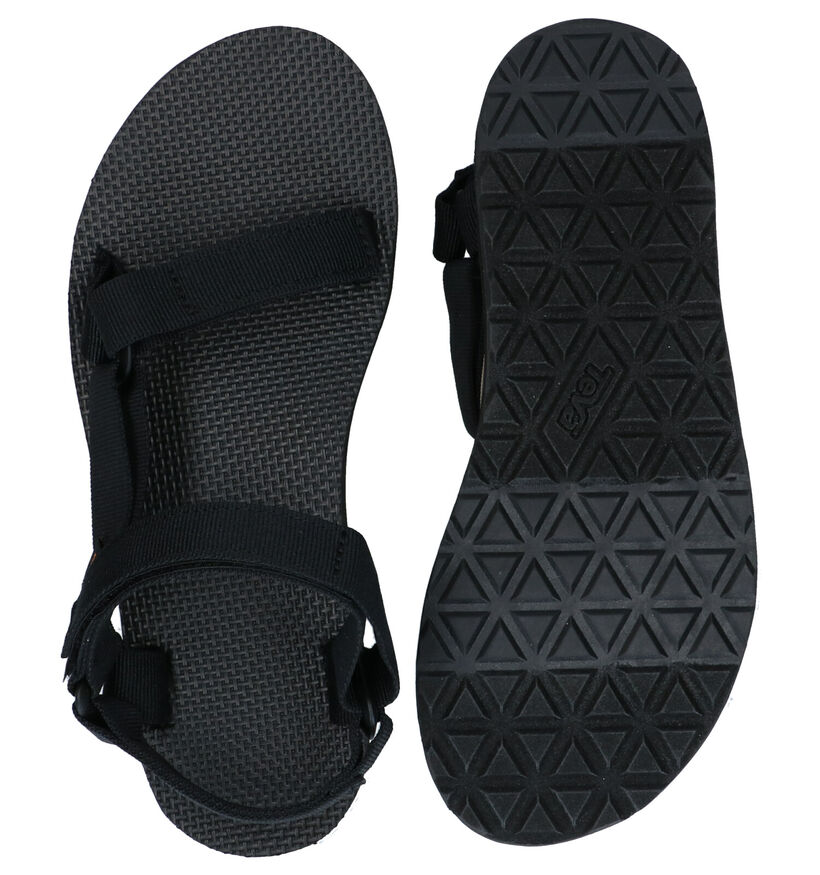 Teva K Original Universal Zwarte Sandalen in stof (286798)