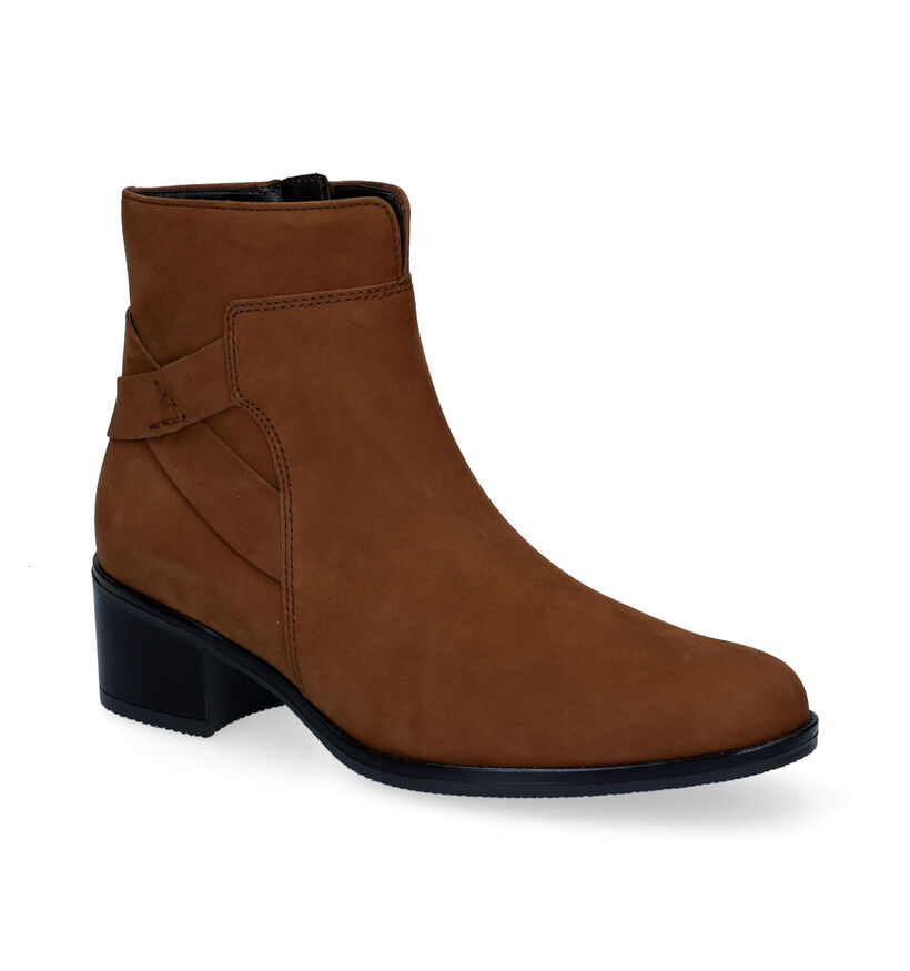 Gabor Best Fitting Bruine Enkellaarzen in nubuck (297244)