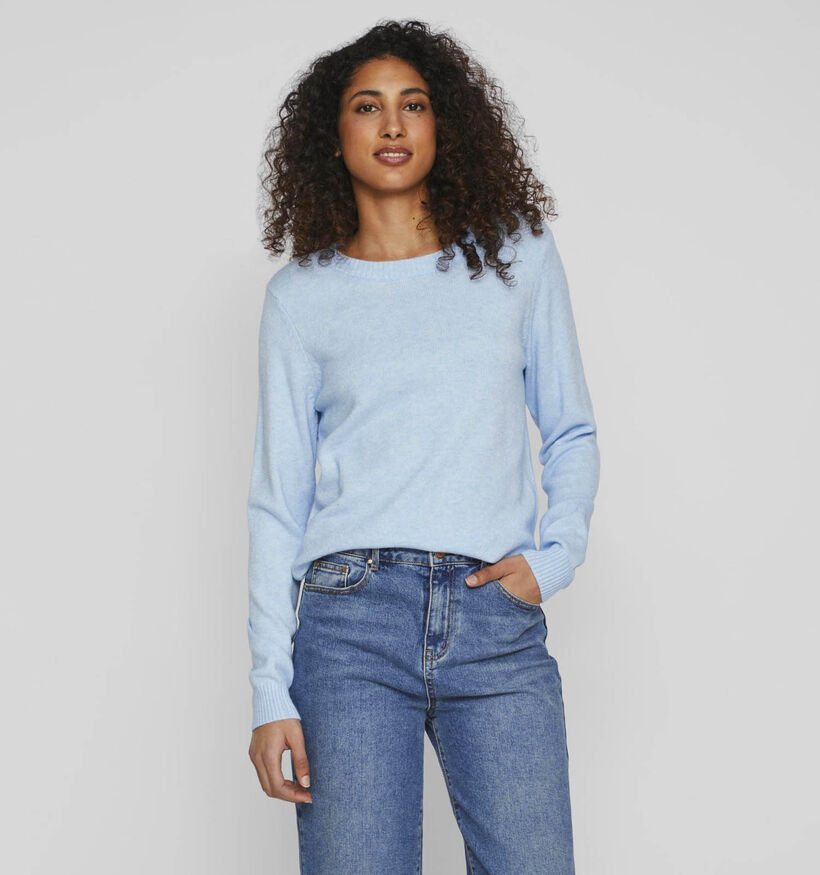 Vila Ril Pull en Bleu pour femmes (335487)