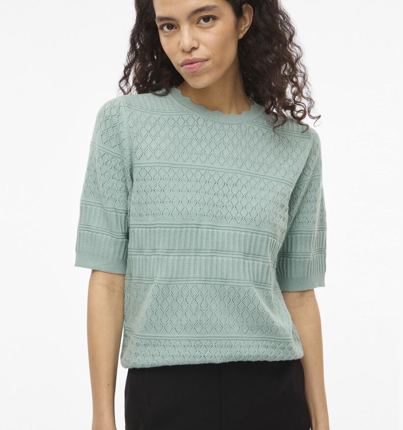 Vila Milos T-shirt en Vert pour femmes (368097)