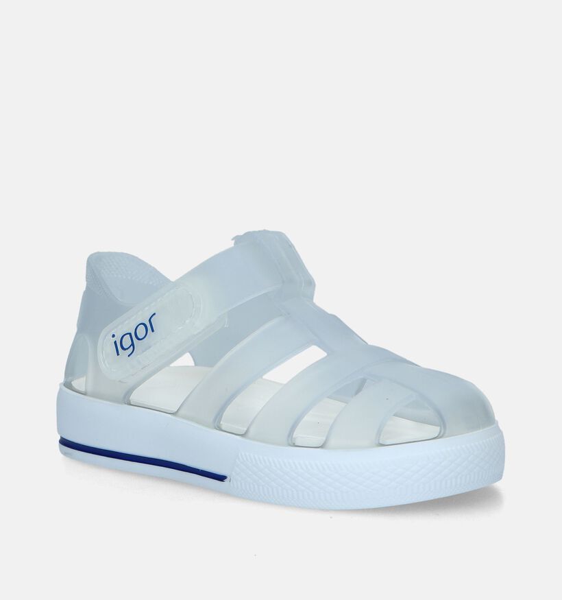 Igor Chaussures d'eau en Gris pour filles, garçons (340873) - pour semelles orthopédiques